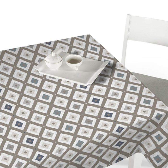 Клеенка столовая, ширина 140 см "Valencia. Дакия", рулон 20 м, цвет синий