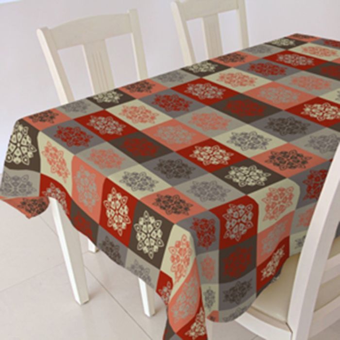 Клеенка столовая, ширина 140 см "Valencia. Рапсодия", рулон 20 м