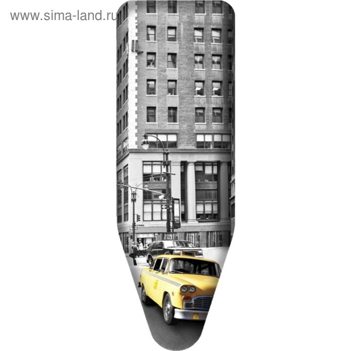 фото Чехол для гладильной доски taxi, 130х50 см, хлопок colombo