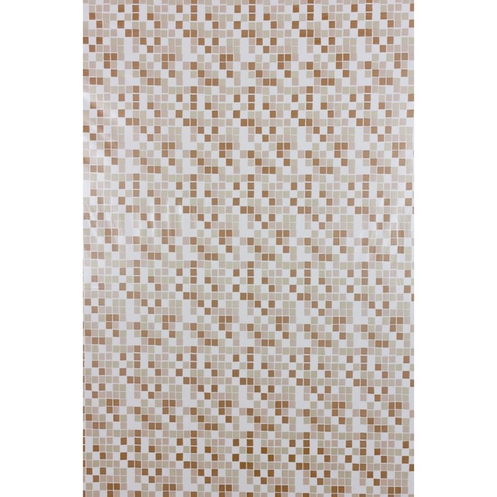 фото Штора для ванной mosaico, 180 х 200 см, цвет бежевый bacchetta