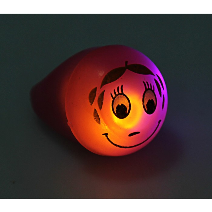 Кольцо световое "Мордашки", цвета МИКС