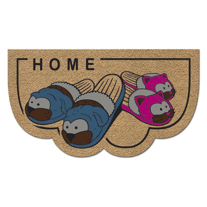 Коврик придверный, 40х70 см, Kokarda, 21416 Тапочки