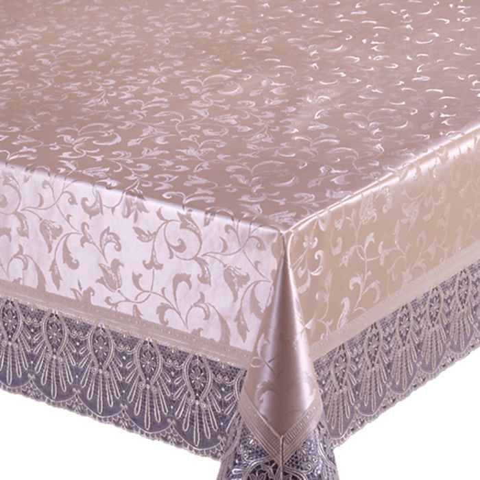 Скатерть 132х178 см Meiwa, цвет бежевый