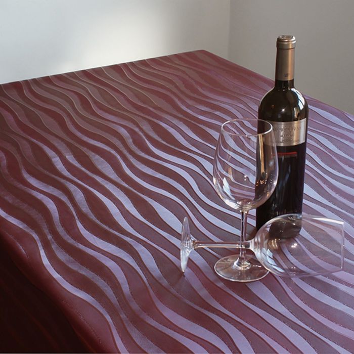 Клеенка столовая "Polyline", 140 см, рулон 15 п.м., PLK260-GR Гранат