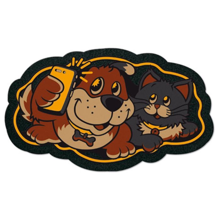 Коврик придверный, 40х68 см, Format Forme, 21542 Селфи