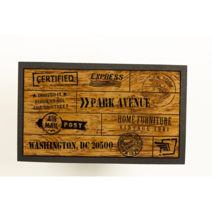 Коврик придверный, 40х68 см, Format Vintage, 21412 Посылка