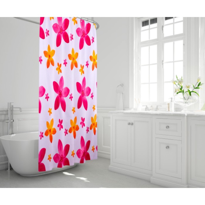 Штора для ванной Dafne, 180х200 см