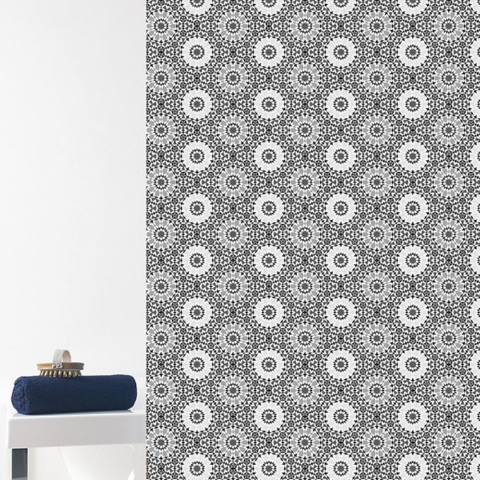 Штора для ванной Hamam, 180х200 см, серый