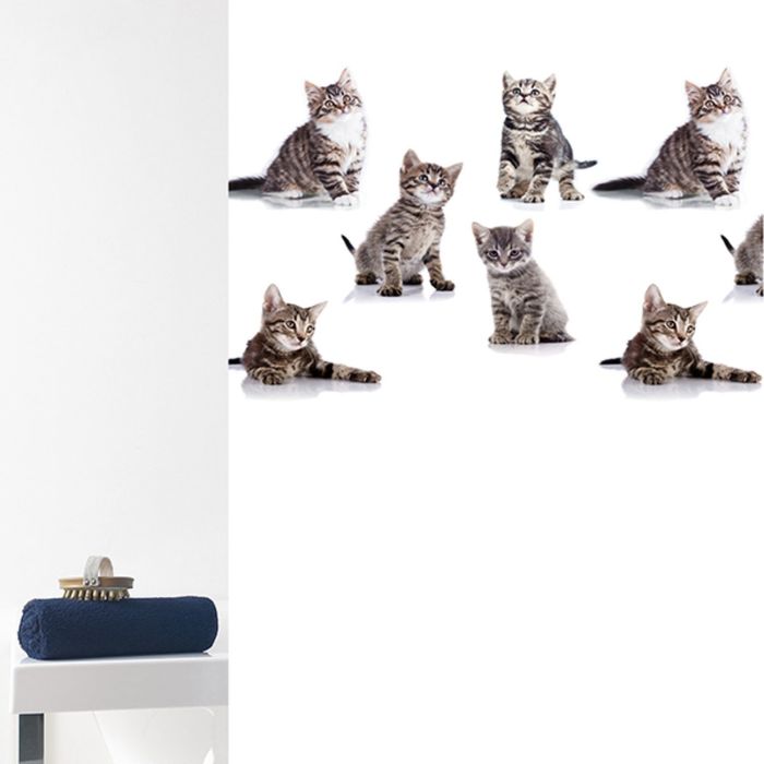 Штора для ванной Kitten, 180х200 см