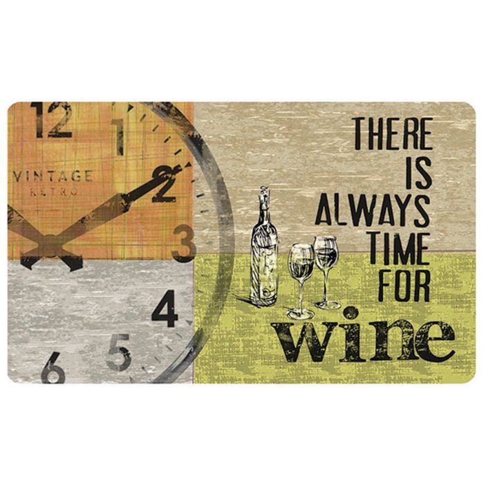 Коврик на кухню There is Always Time for Wine 45x75 см