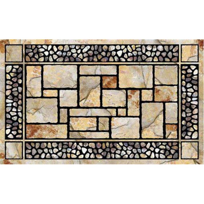 Коврик придверный 45х76 см, "Patio Stones" Камни Патио