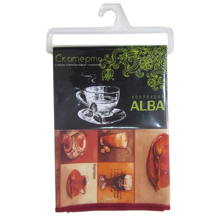 Скатерть "ALBA" Капучино 140х180 см