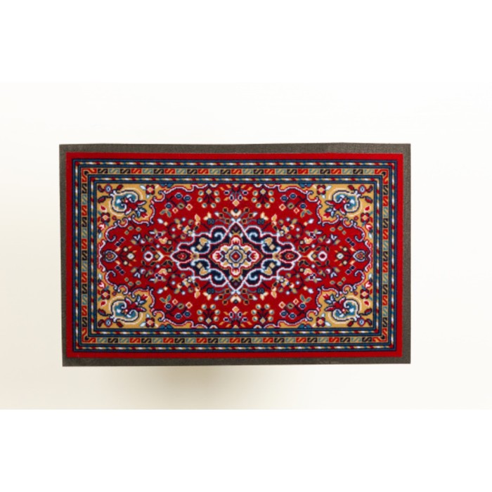 Коврик придверный, 50х80 см, Format Classic, 21560 Персия бордовый