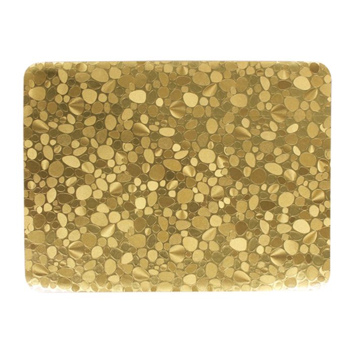 Салфетка на стол "Камушки" золото, 30х40 см