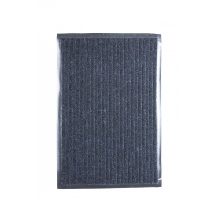 Коврик влаговпитывающий, ребристый, 40х60 см, "Стандарт" черный