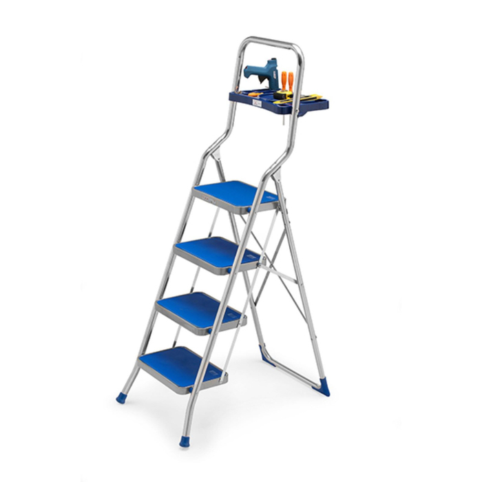 Стремянка "MAJOR TECH 4", 4 ступени, алюминий