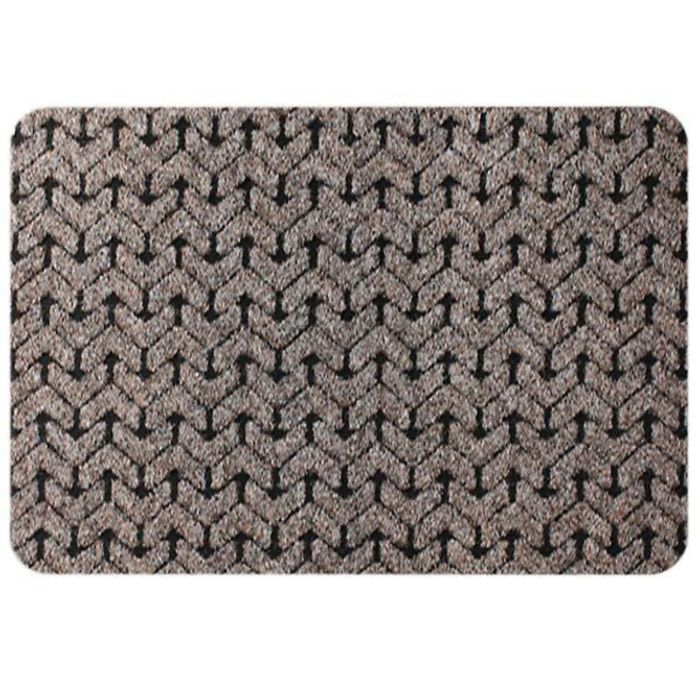 Коврик придверный King Size, 40х60 см, бежевый