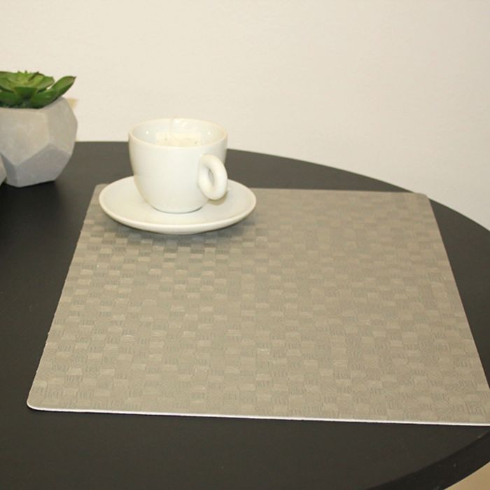 Салфетка "Polyline" 30х43 см, Дижон платина