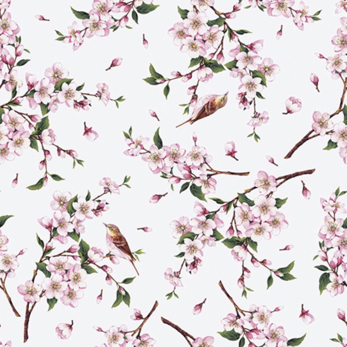 Клеенка столовая, ширина 140 см "Wondertex. Трели", рулон 20 м