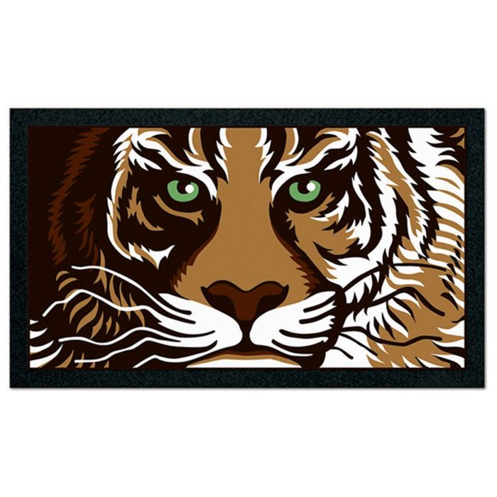 Коврик придверный, 40х68 см, Format Classic, 21511 Тигр
