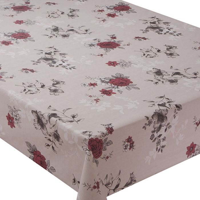 Скатерть 120х150 см "Meiwa. Цветы", цвет розовый