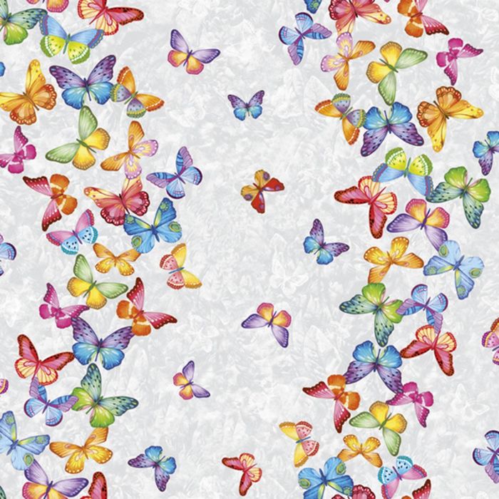 Клеенка столовая, ширина 140 см "Wondertex. Радуга", рулон 20 м