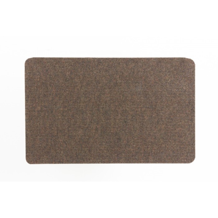 Коврик придверный Sochi, 50х80 см, коричневый