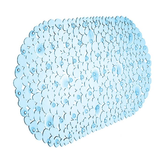 SPA-коврик в ванну, овал 69х39 см, голубой