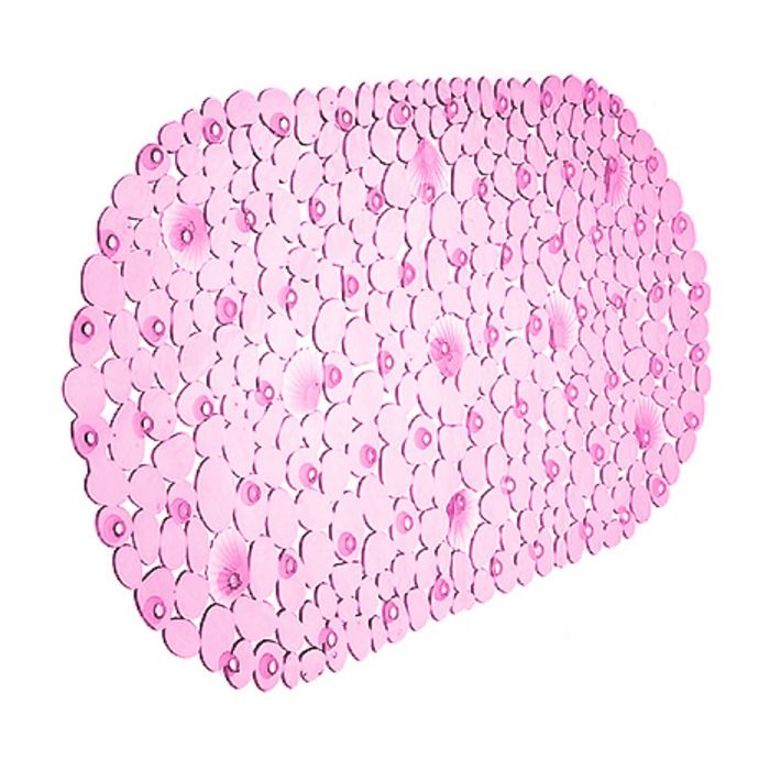 SPA-коврик в ванну, овал 69х39 см, розовый