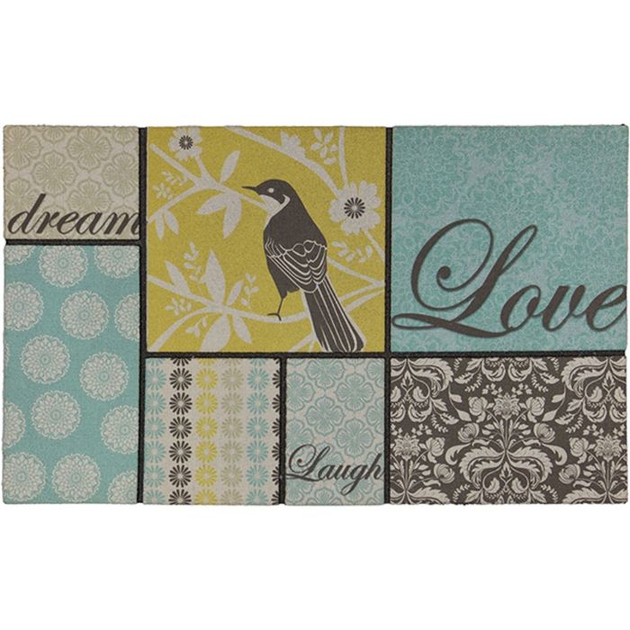 Коврик придверный 46х76 см, "Simple Delights Patch" Радость