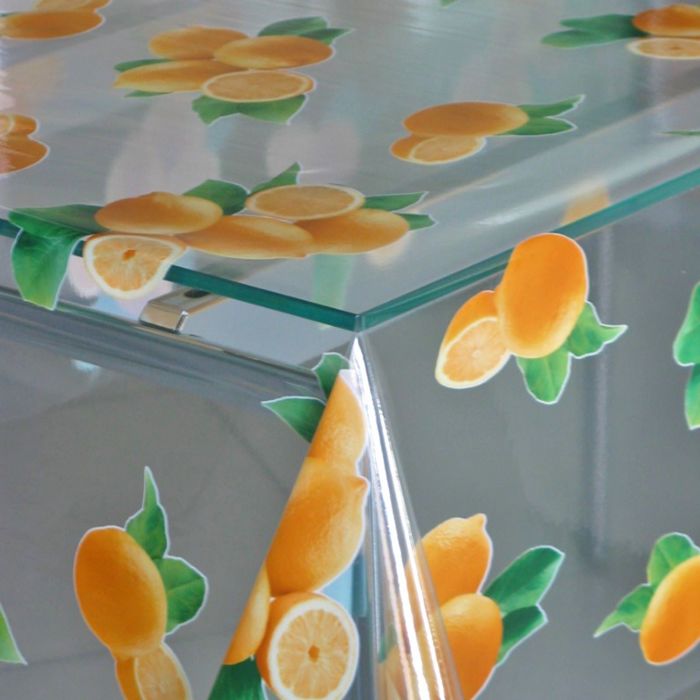 Клеенка столовая Transparent Star 140 см, рулон 30 п.м., 950/10