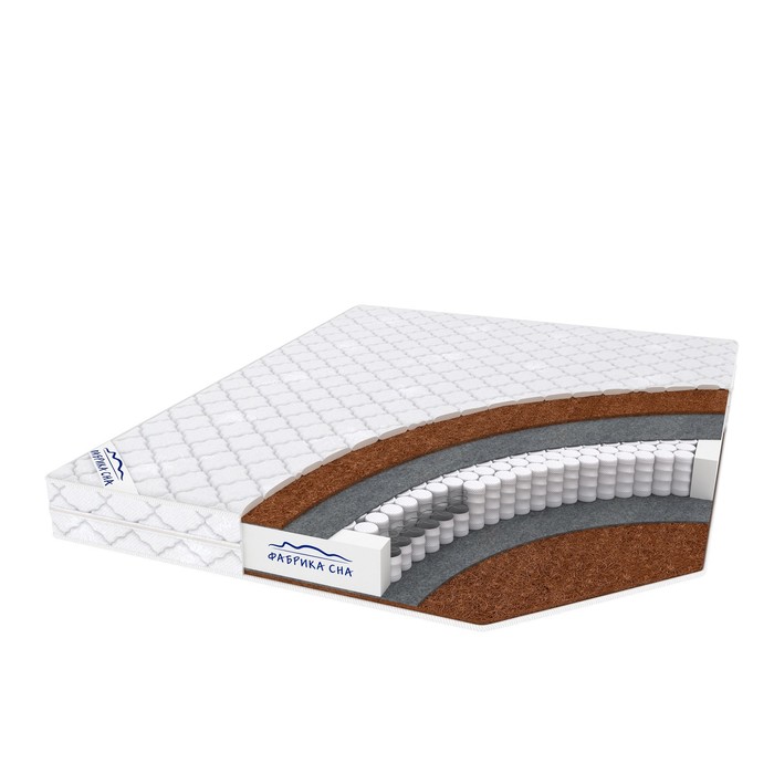 Матрас "Квенсел", размер 140х200 см, высота 17 см, жаккард
