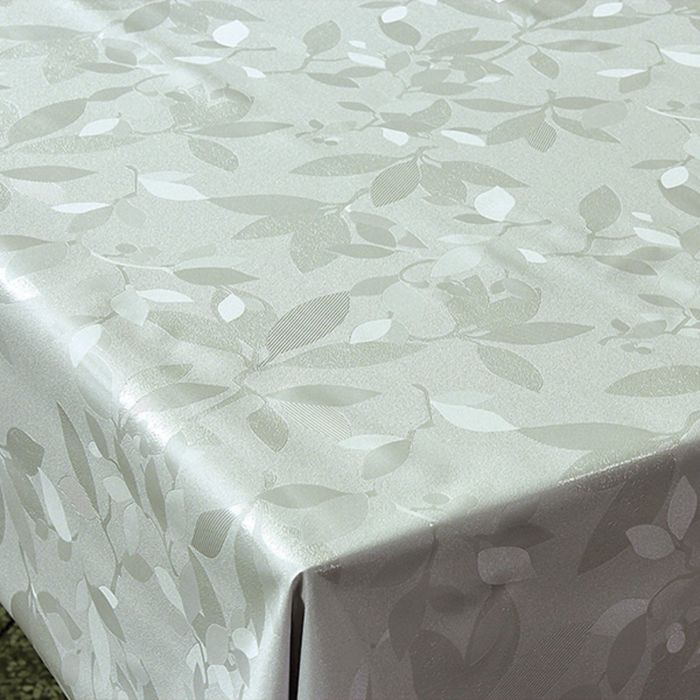 Клеенка столовая "Афина", 137 см, рулон 20 п.м., 251-Z02, белый