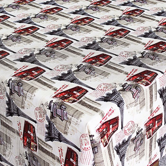 Клеенка столовая "Алекта", 137 см, рулон 20 п.м., 94-R130-1-2, Вояж