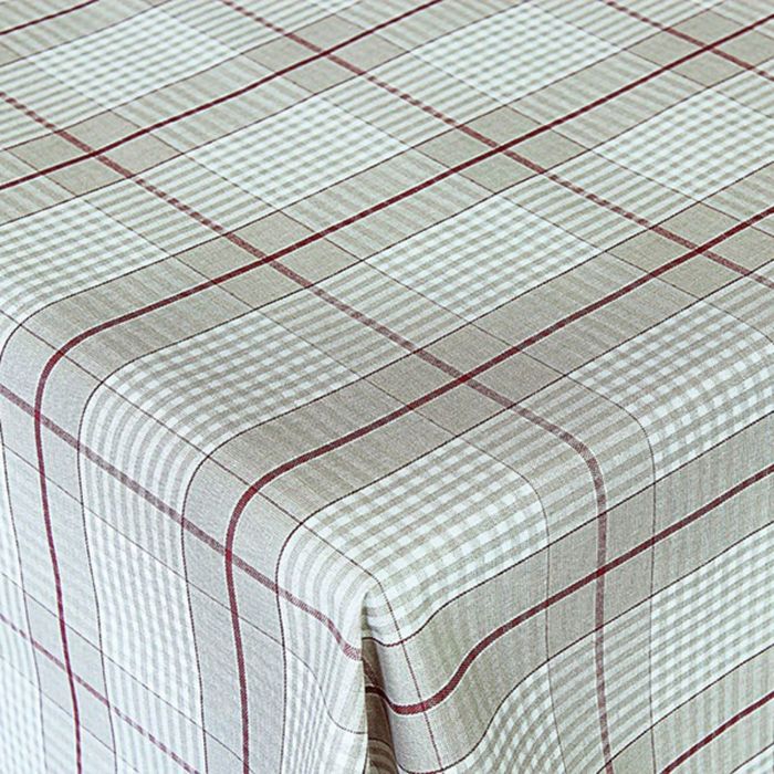 Клеенка столовая "Алекта", 137 см, рулон 20 п.м., 94-R159-2-2, Виндзор красный