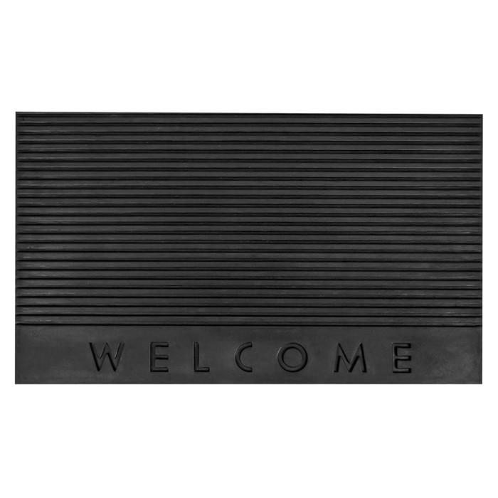Коврик резиновый "Welcome" 45х75 см
