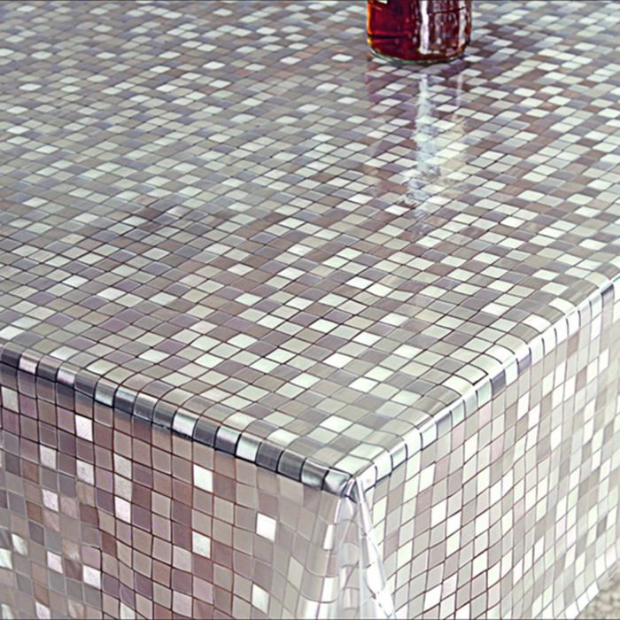 Клеенка столовая "Кристалл", 137 см, рулон 20 п.м., ТС 151-001