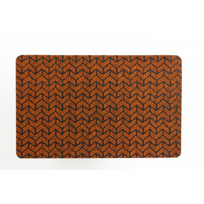 Коврик придверный King Size, 50х80 см, виски