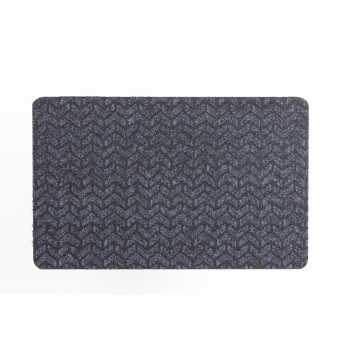 Коврик придверный King Size, 50х80 см, черный