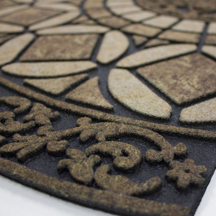 Коврик придверный Gothic Iron Slice "Готический Узор", 58,5 х 89 см