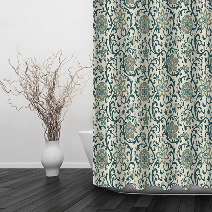 Штора для ванной 180х180 см, "Арабески" ВТ-823768