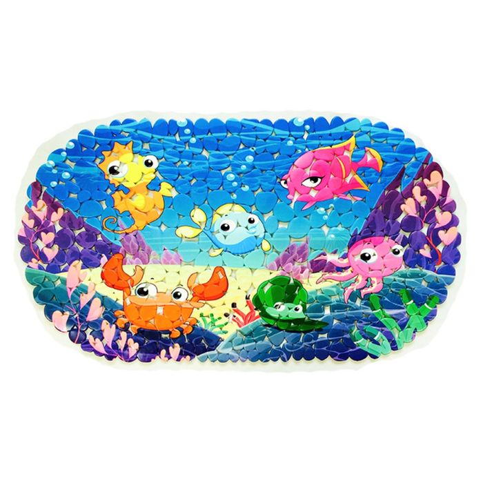 Коврик овальный 69х39 см, детский