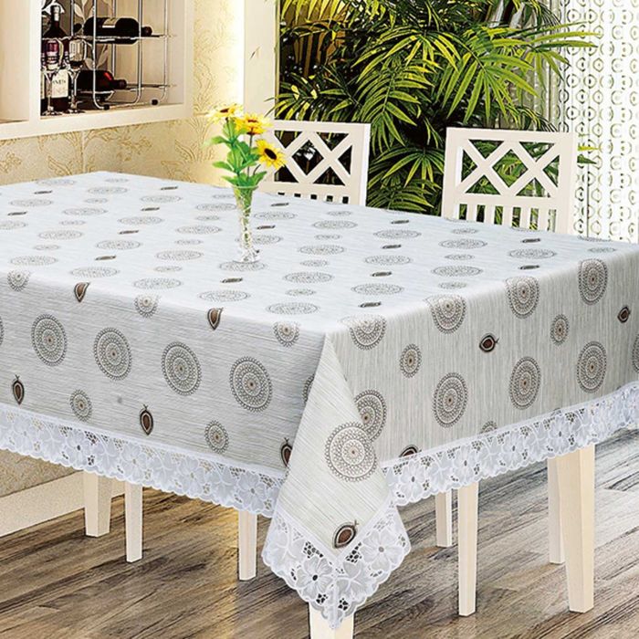 Скатерть "Донна Роза", Дождь, овал 122х152 см