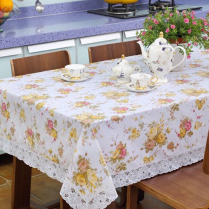 Скатерть "Донна Роза", Букет, круг 152 см