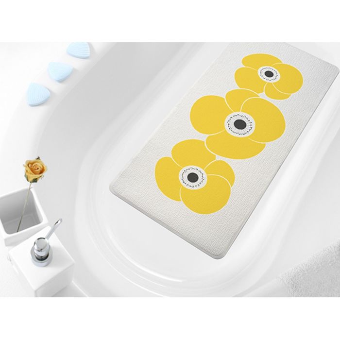 SPA-коврик в ванну Petunia, 36х71 см, оранжевый