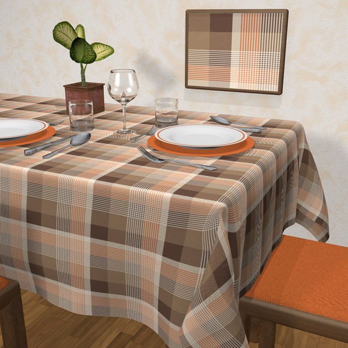 Клеенка столовая, ширина 140 см "Orizzonti. Милан", рулон 20 м