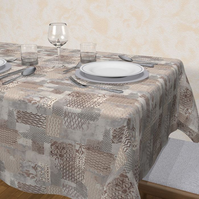 Клеенка столовая, ширина 140 см "Orizzonti. Прато", рулон 20 м