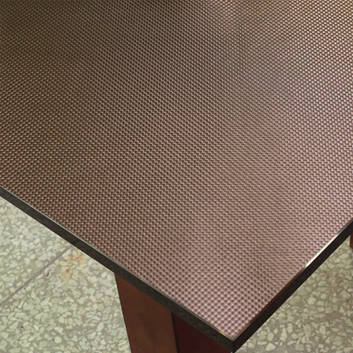 Клеенка для стола "Table Mat" Metallic, кофе, 80 см, рулон 20 п.м., TD 22-A041