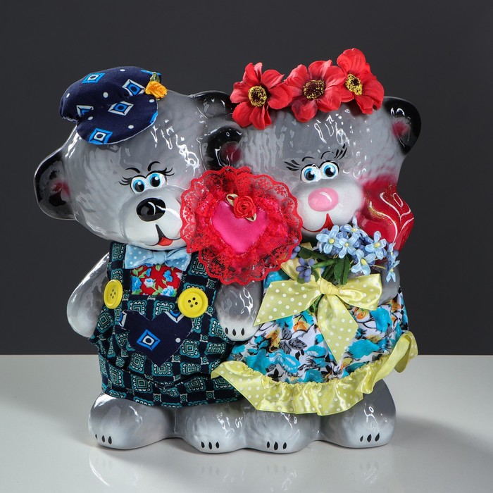 Копилка "Парочки мишек"