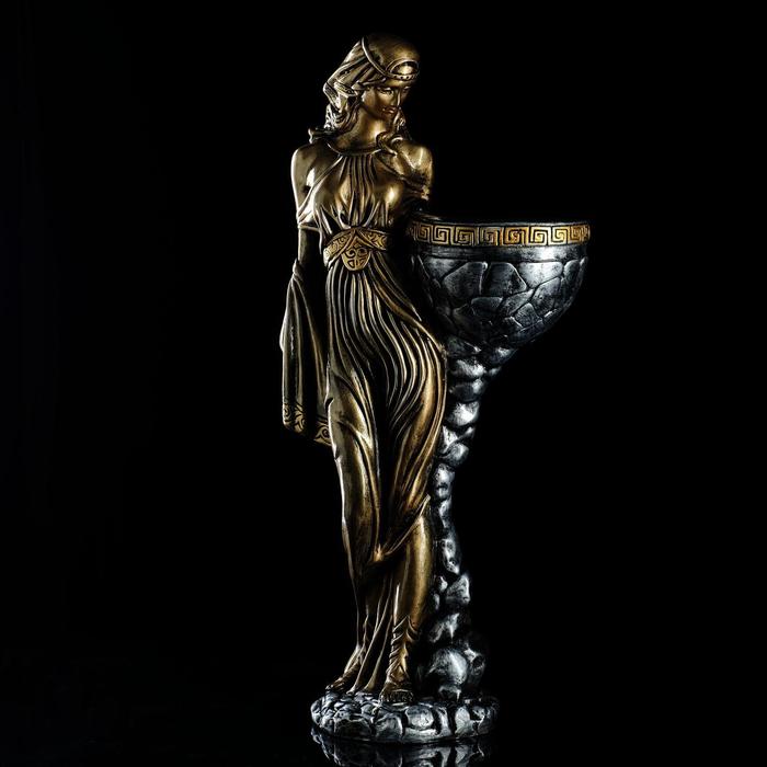 Кашпо "Гречанка" бронза 80 см